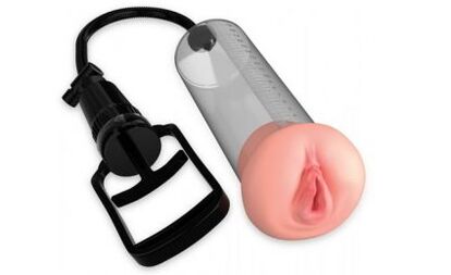 Penis büyütme için titreşim masajlı pompa