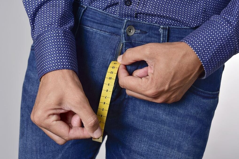 penis büyüklüğü ölçümü